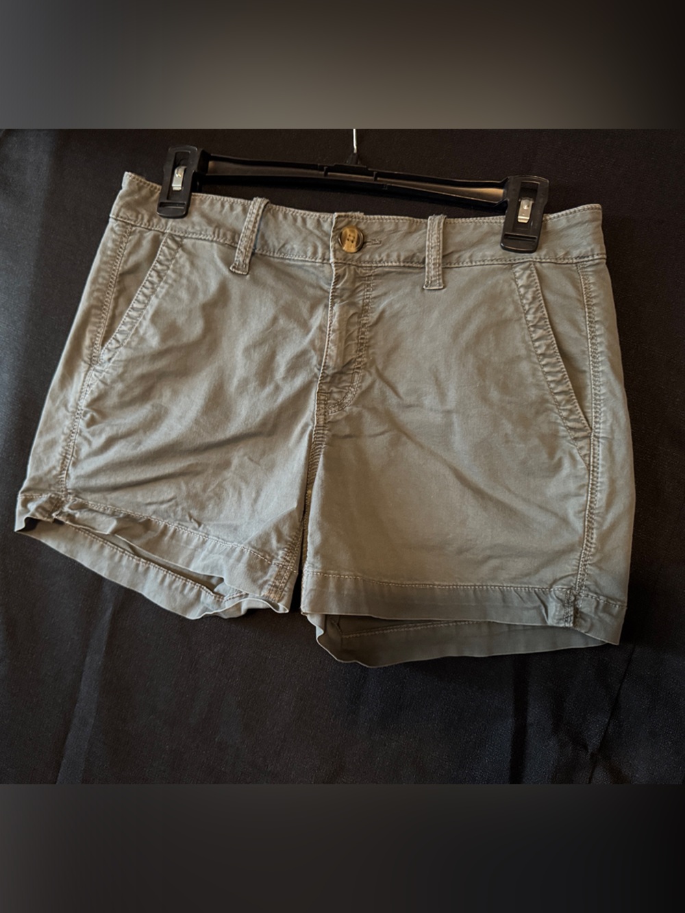 American Eagle Outfitters Olive Green Women's Chino Shorts